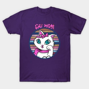 Cat pinky Mom Mythic T-Shirt